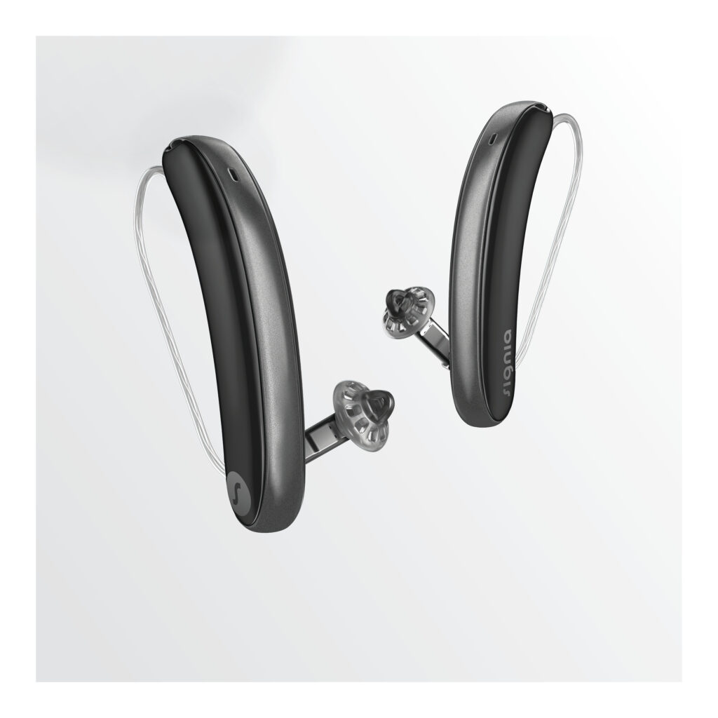 Signia Styletto IX receiver-in-canal hearing aids